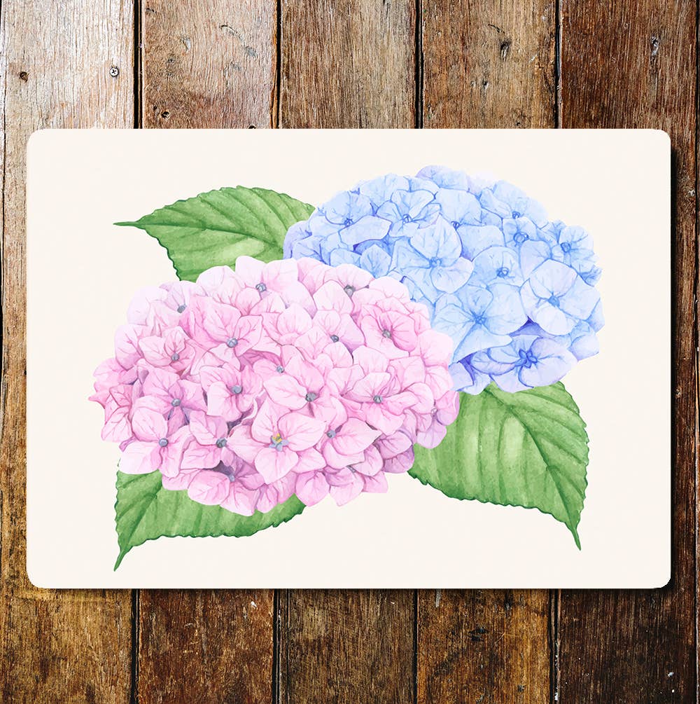 Hydrangea plant flower | Metal Wall Sign