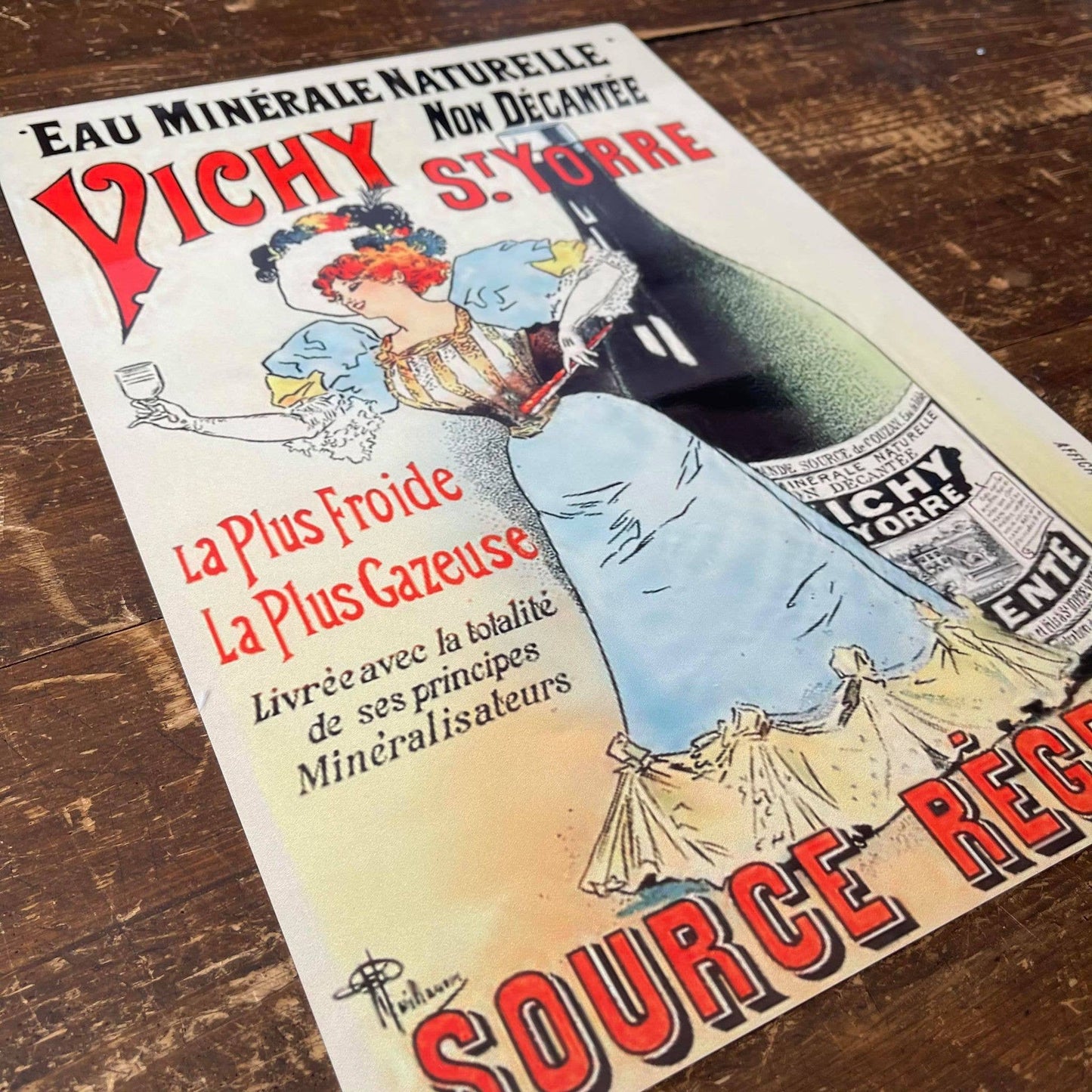 French Advert Vichy Source Regent | Metal Sign