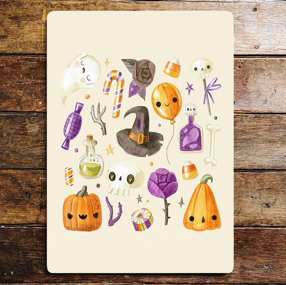 Halloween Art | Metal Sign Plaque