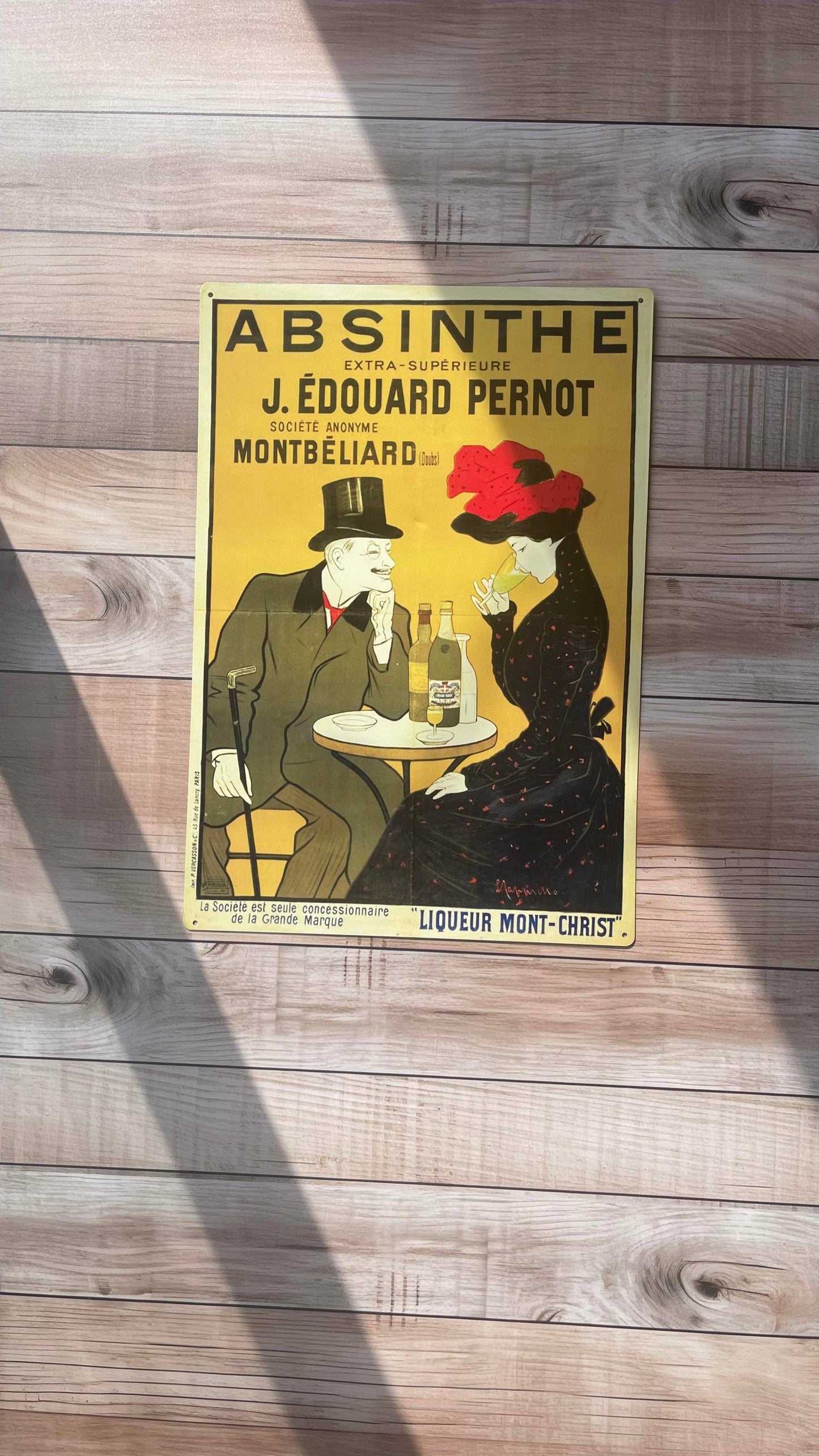 Absinthe J. Edouard Pernot Leonetto Cappiello | Metal Sign