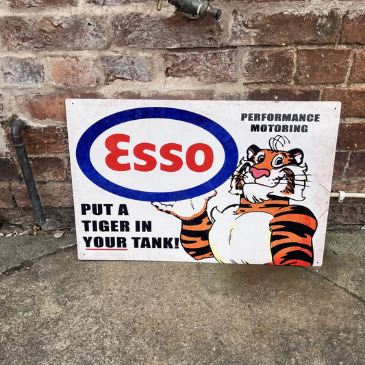 Esso Put A Tiger in Your Tank | Metal Sign