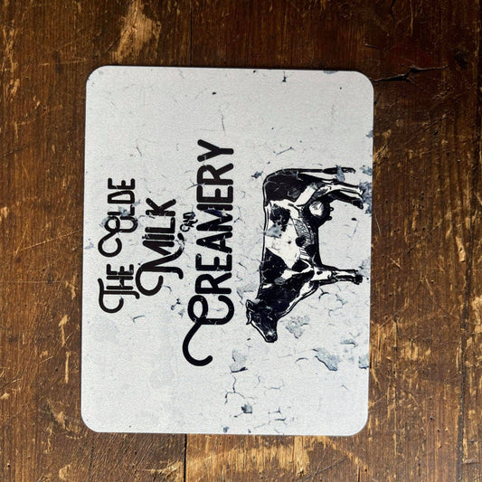 Creamery Milk Cow Farmhouse | Metal Sign Plaque