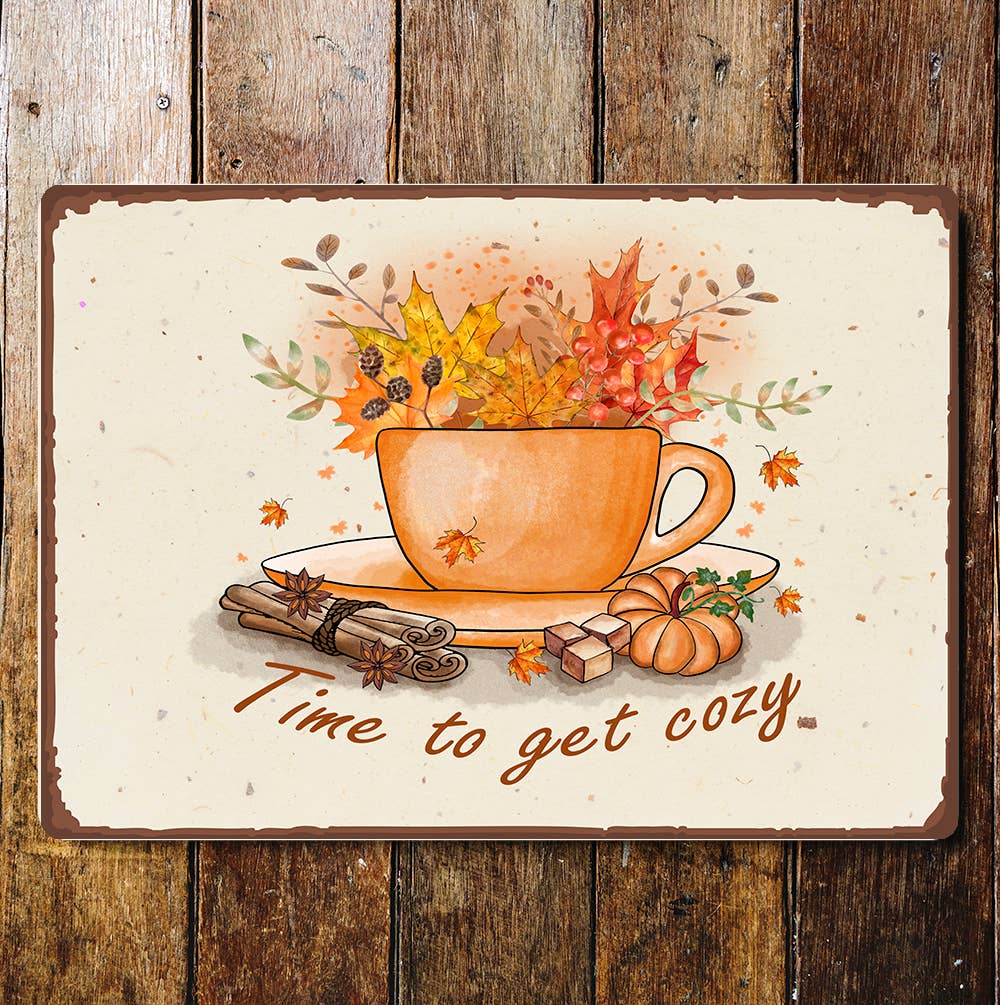 Autumn Feel Art | Metal Sign Plaque