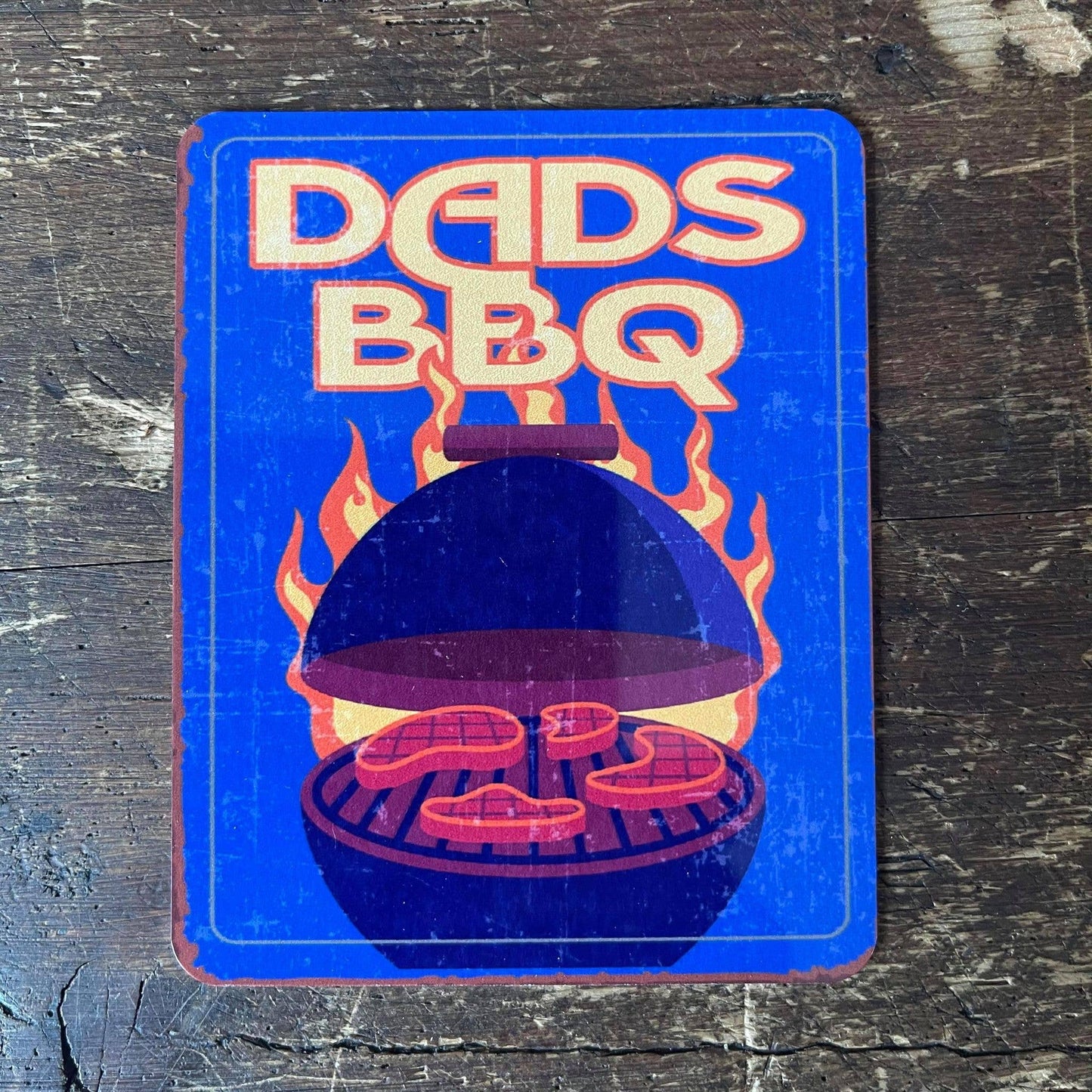 Dads BBQ | Metal Sign Plaque