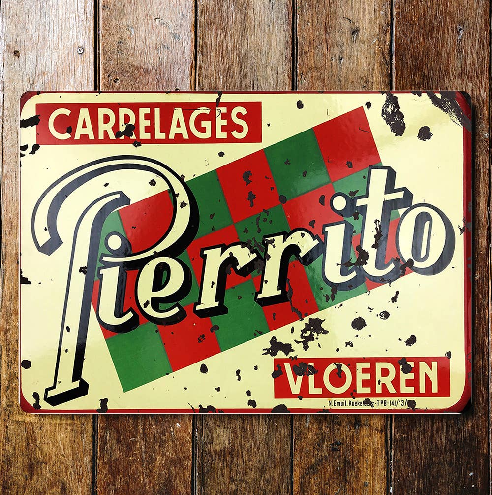 Vintage art | Metal Sign Plaque