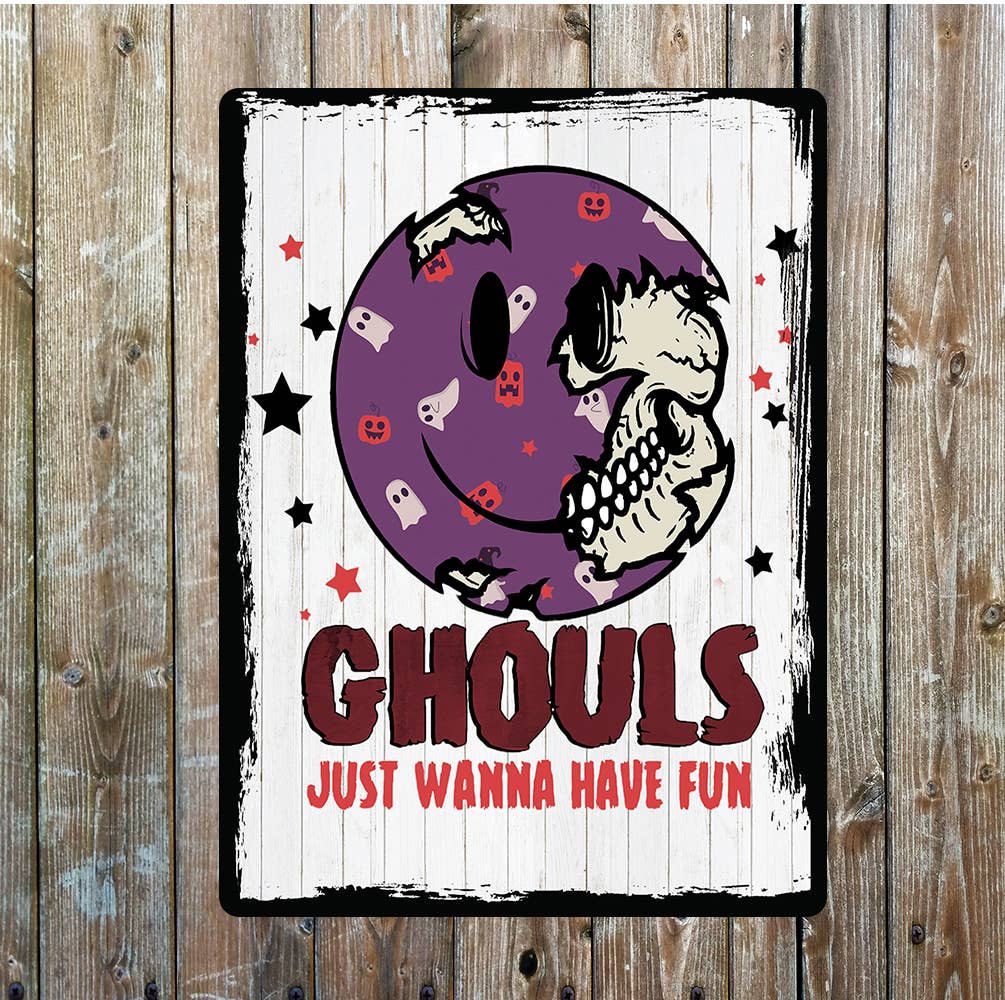 Halloween art | Metal Wall Sign