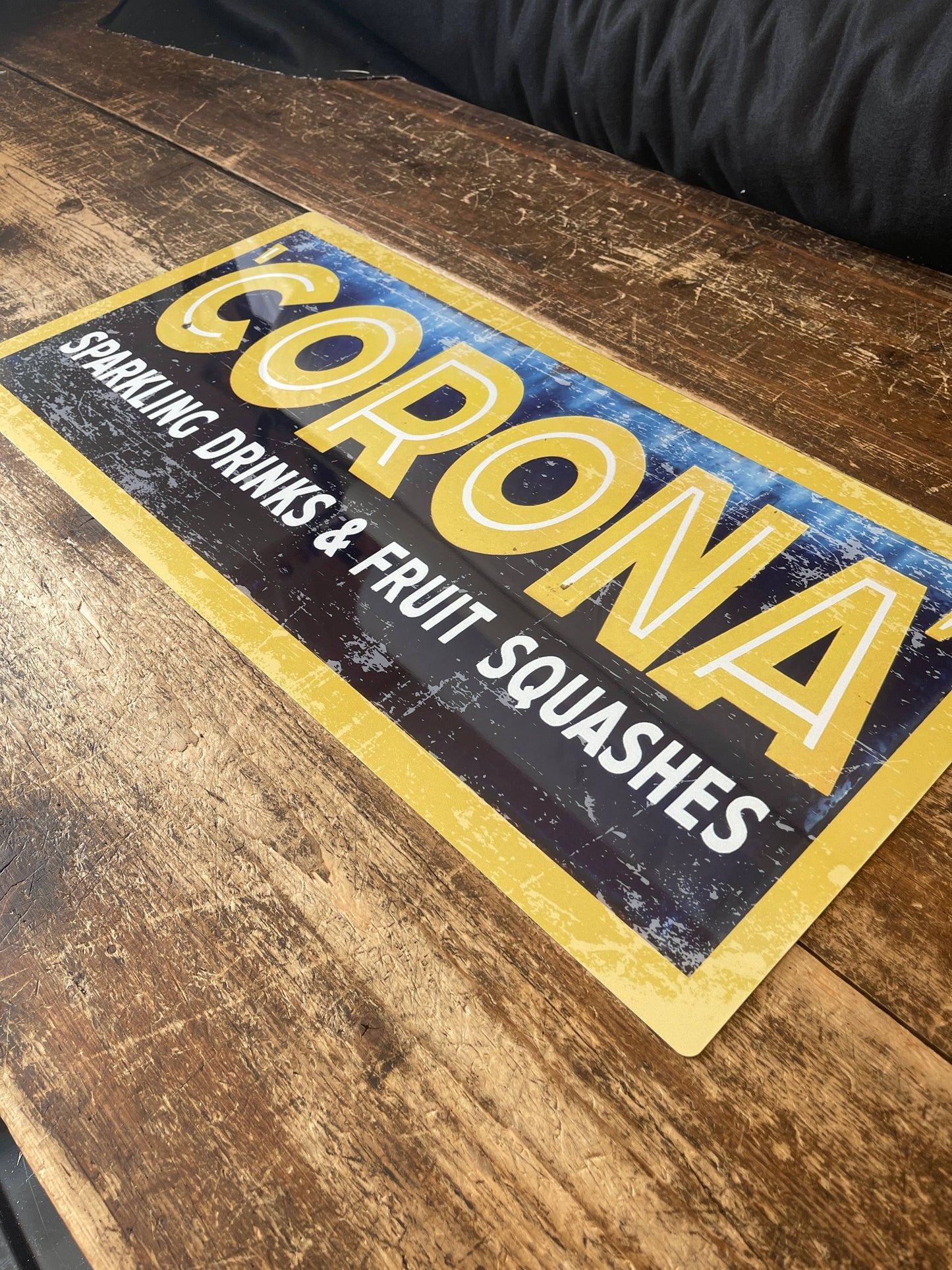 Corona Sparkling Drink - | Metal Advertising Wall Sign