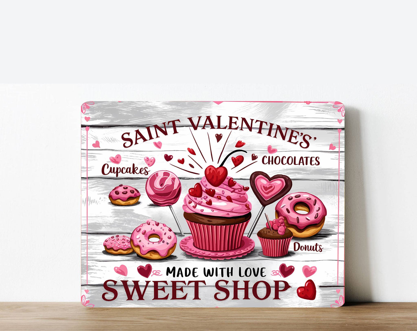Sweet Shop Valentine | Metal Sign Plaque