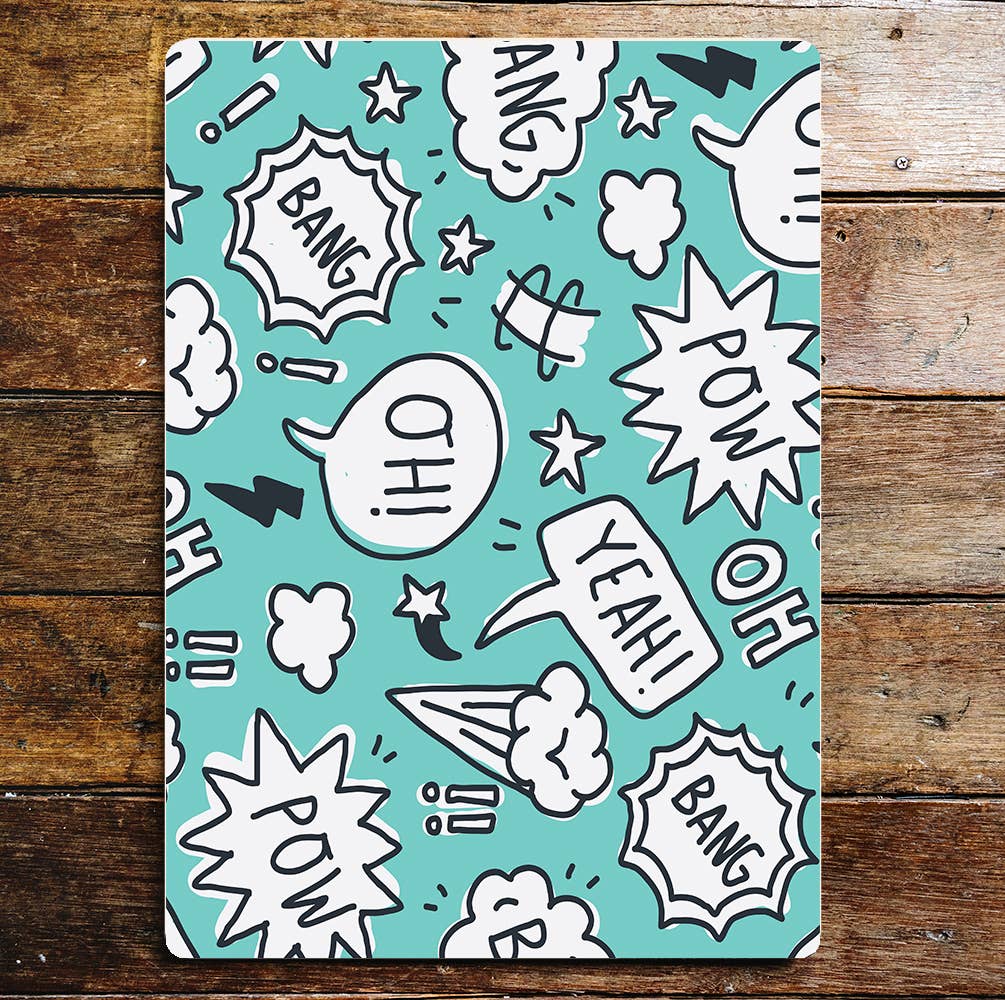 Comic Pow Pop Art | Metal Wall Sign