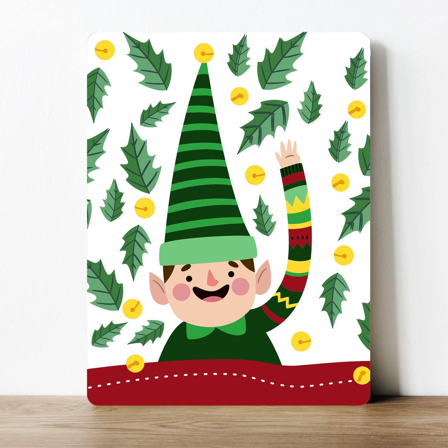 Elf on the Shelf Christmas | Metal Sign Plaque