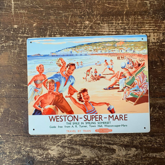 WestonSuperMare the Smile In Smiling | Metal Sign