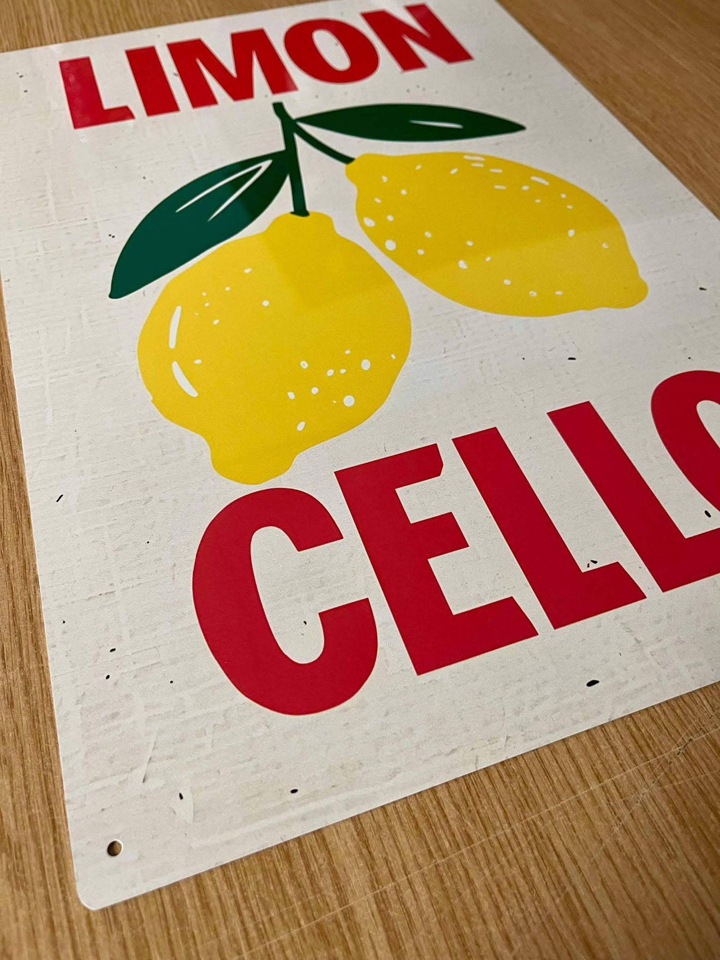 limon cello limoncello Kitchen | Metal Sign Plaque