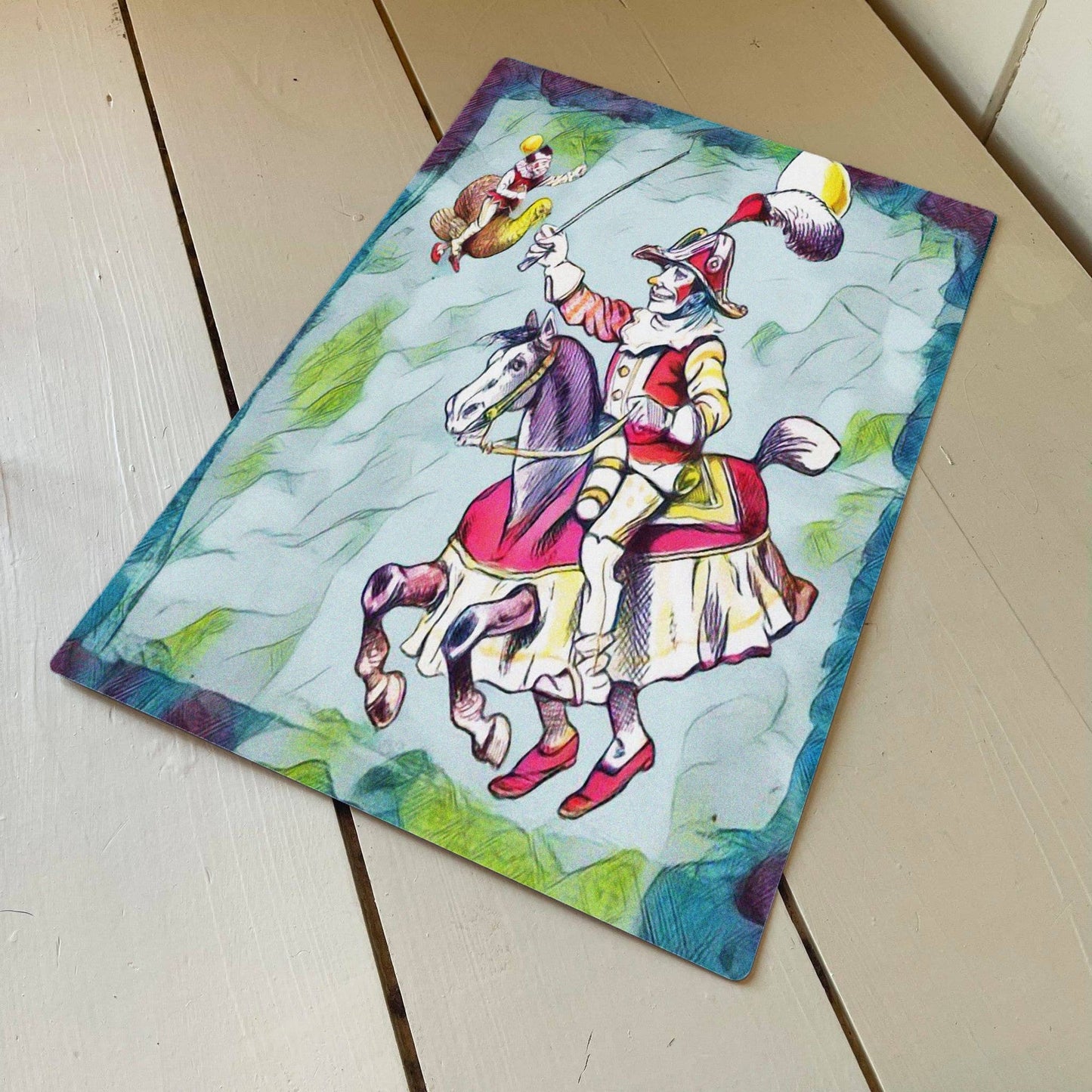 Clown Circus | Metal Circus Wall Sign