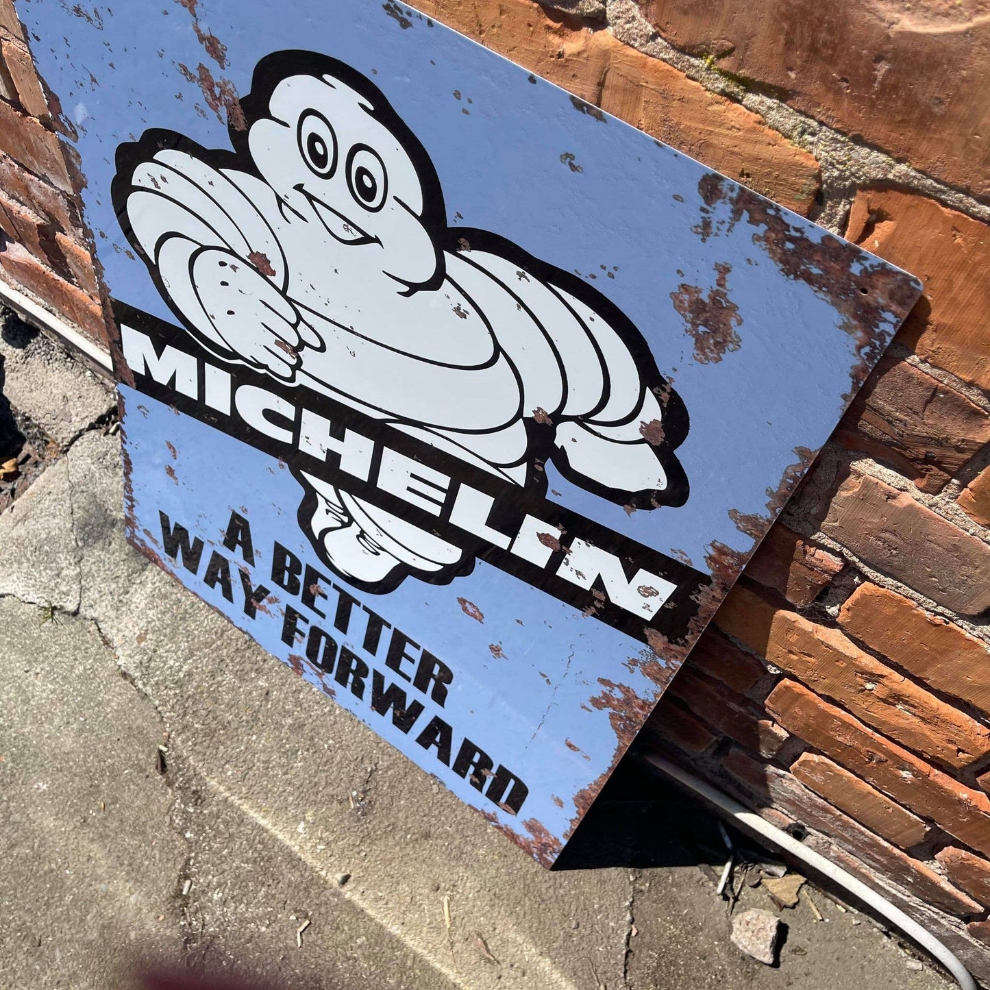Michelin A Better Way Forward Tires | Metal Vintage Sign