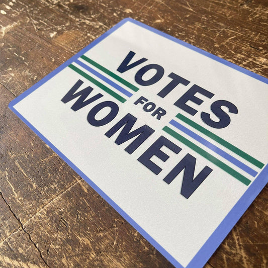 Votes for Woman suffragette | Metal Sign