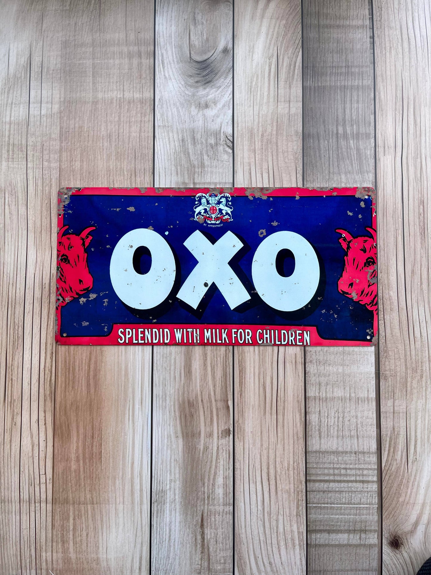 Oxo Vintage Reproduction - | Metal Wall Sign