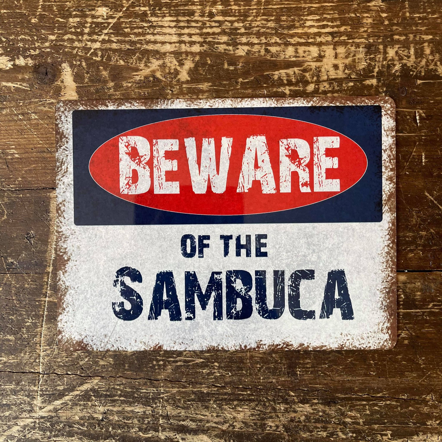 Beware of... Any Text Personalised | Metal Sign