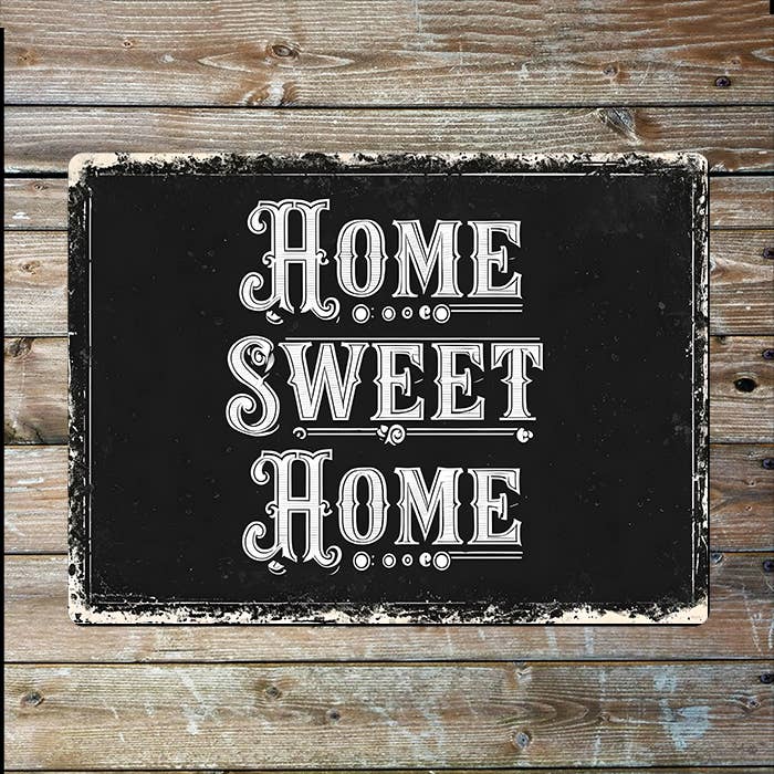 Home Sweet Home | Kitchen | Metal Sign Plaque