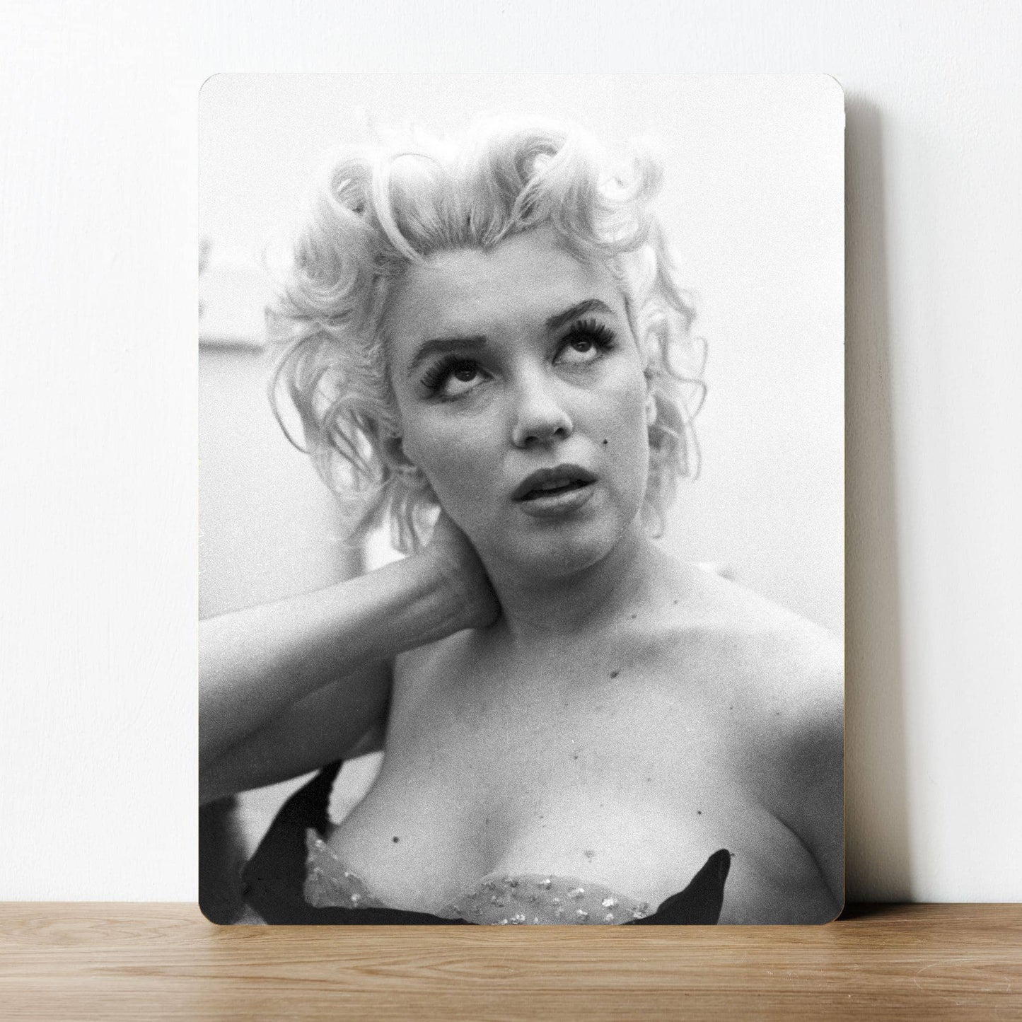 Marilyn Monroe Black and White | Metal Sign Plaque