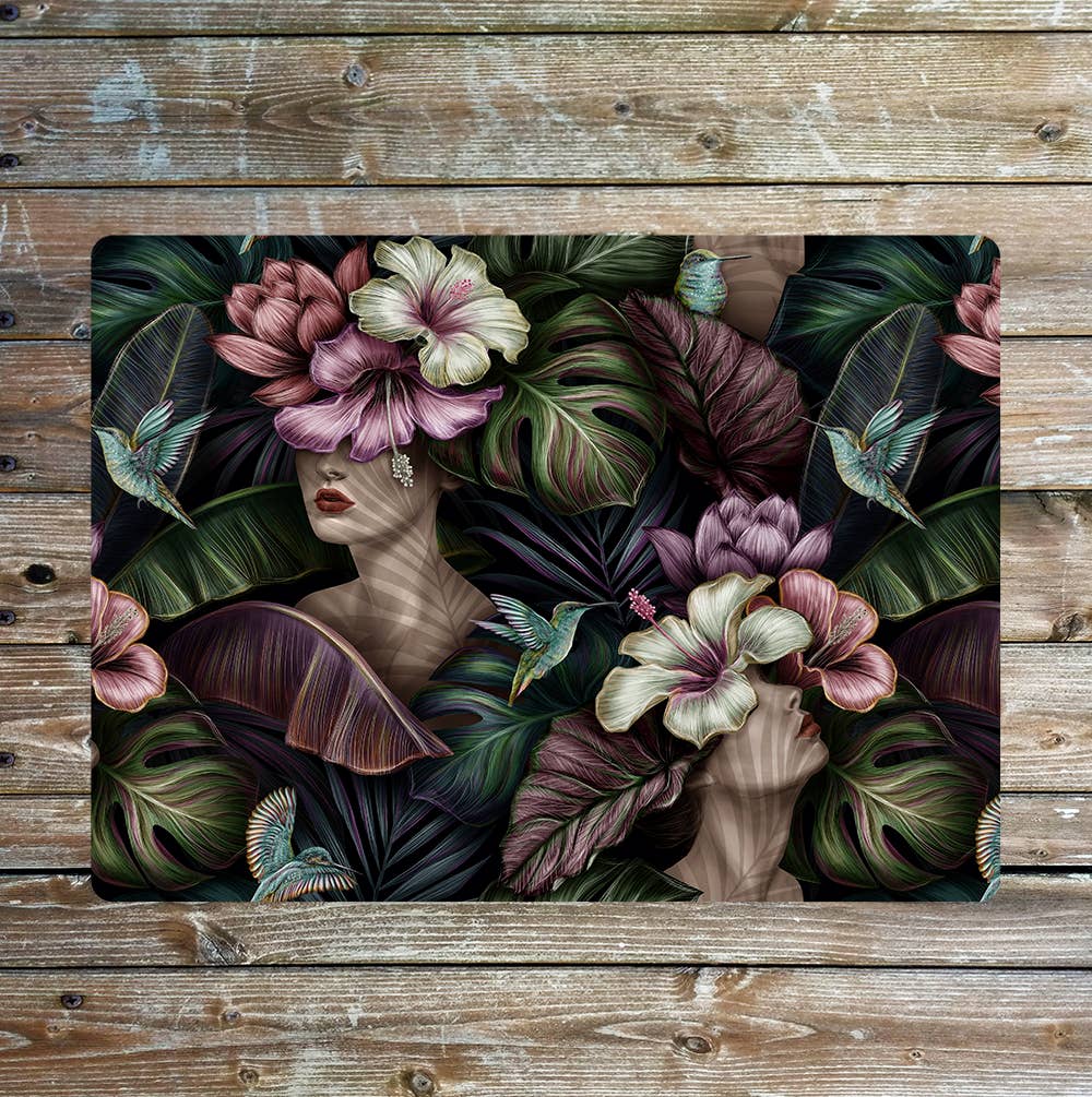 Floral Art | Metal Sign Plaque