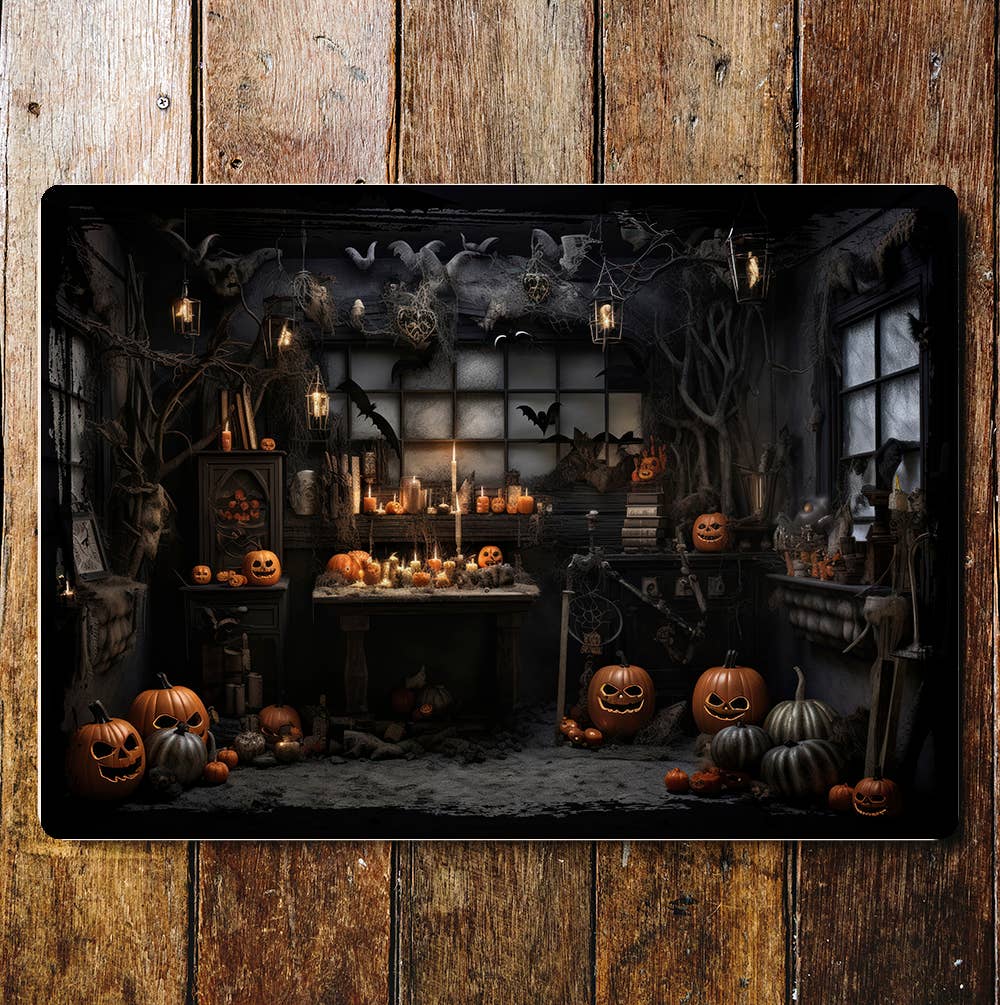 Halloween Witches Spell Room Art | Metal Sign Plaque