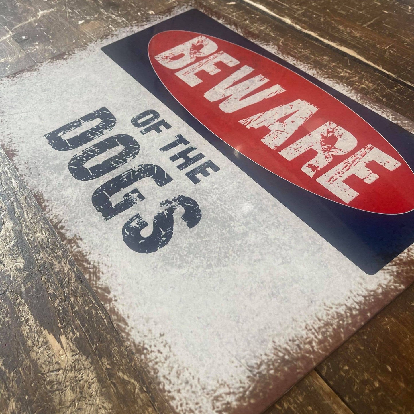Beware of... Any Text Personalised | Metal Sign
