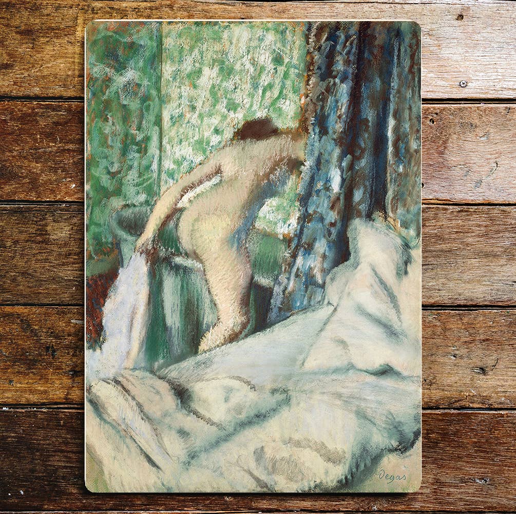 The Morning Bath Metal Sign Plaque
