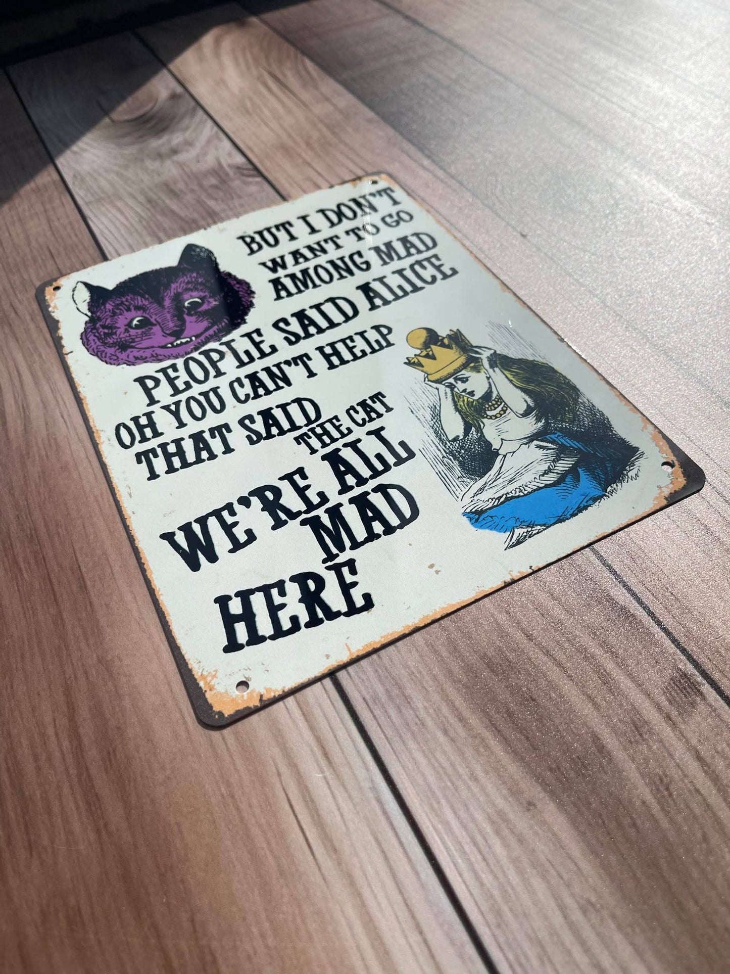 Teacup Lighthouse Seaside Sea Nautical Metal Sign Plaque