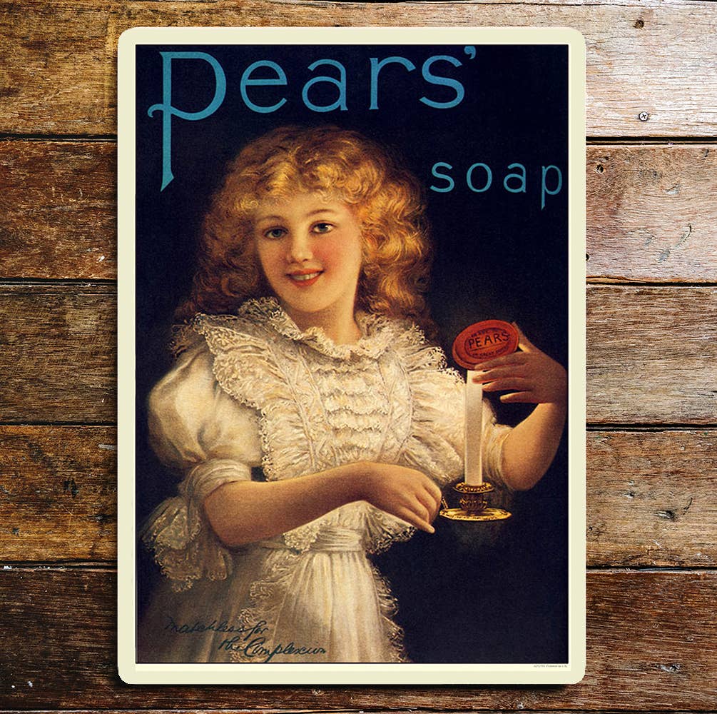 Pears Soap Metal Sign
