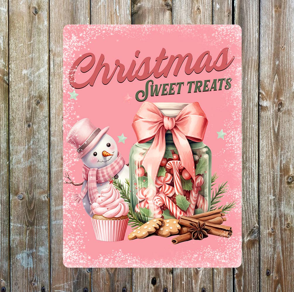 Christmas Sweet Treats | Metal Sign Plaque