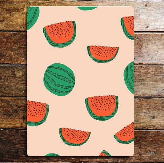 Watermelon Fruit Kitchen pattern kitchen | Metal Wall Sign