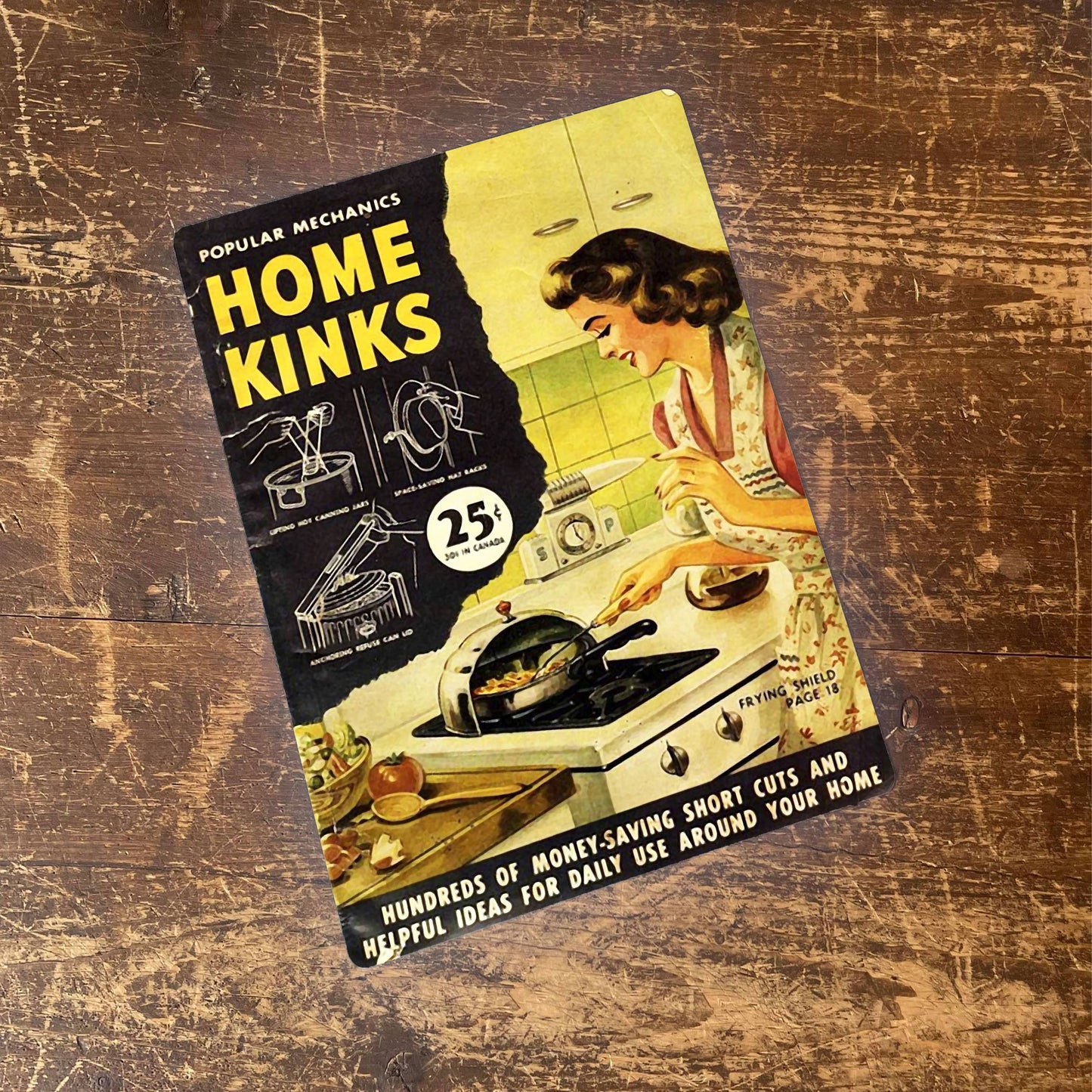 Home Kinks Retro | Metal Retro Wall Sign