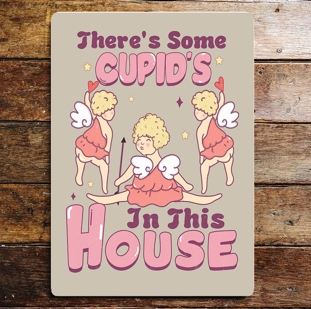 Make me pop Popcorn Valentines | Metal Sign Plaque