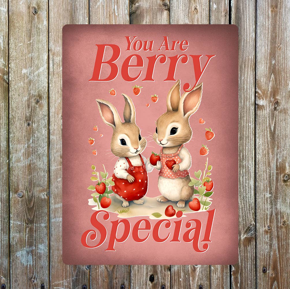 You Are Berry Special | Valentines | Metal Sign Plaque
