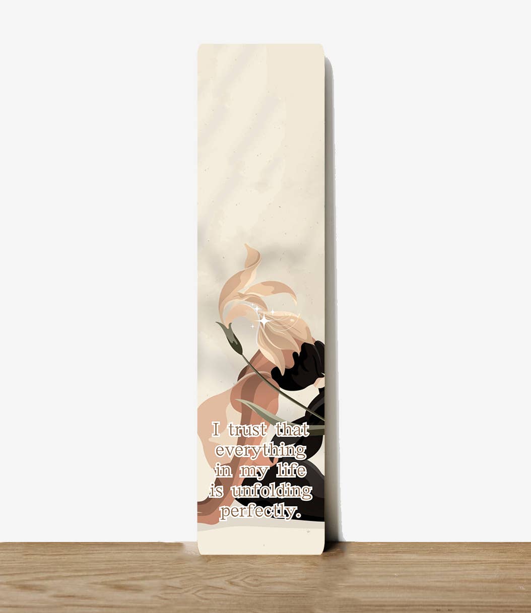 Inspirational Manifestation Metal Sign Plaque Bookmark