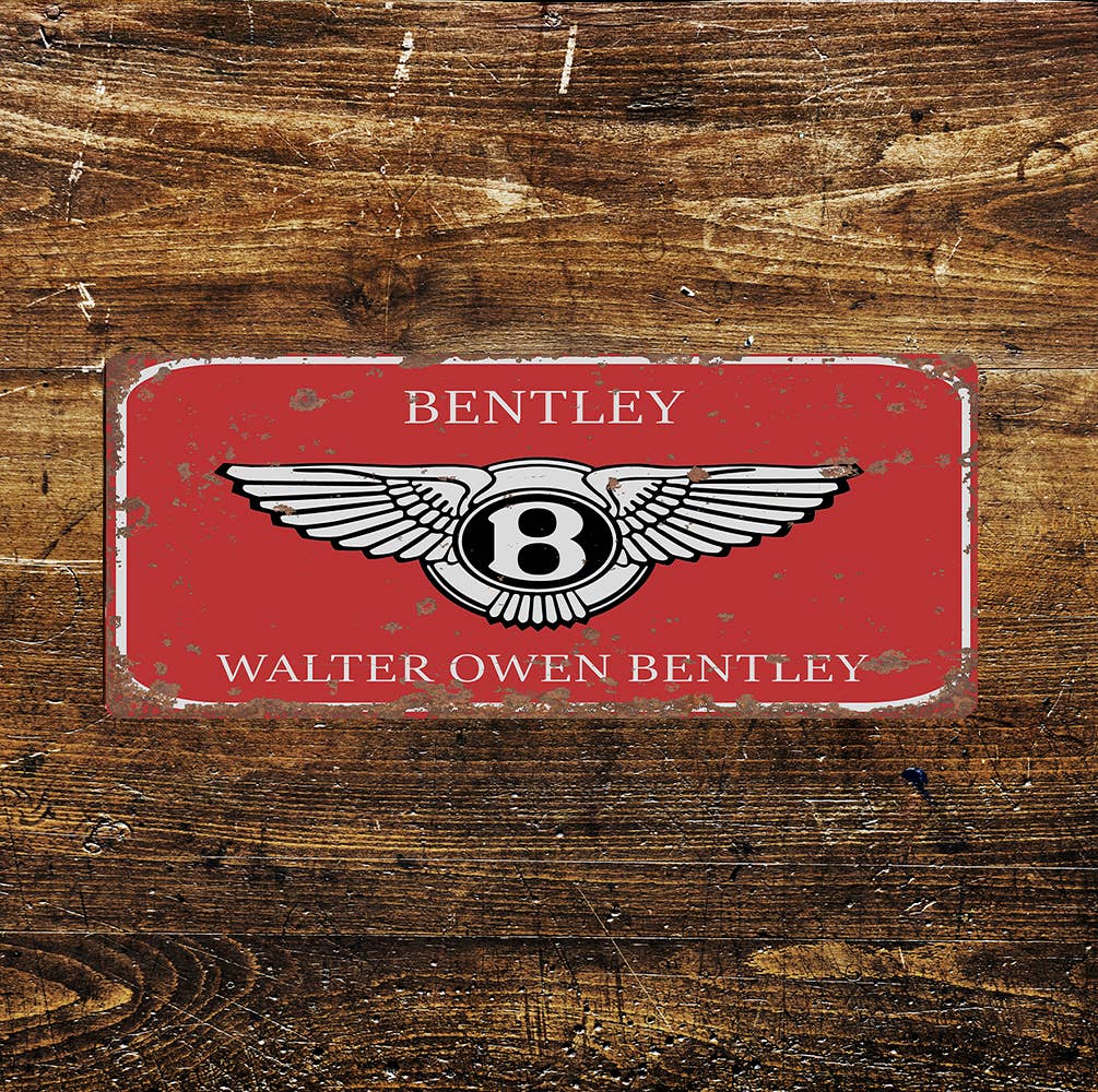 Vintage Luxury Car Notice | Metal Sign