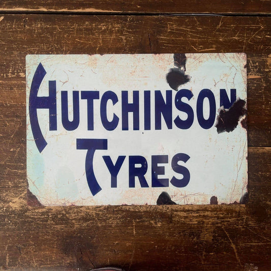 Hutchinson Tyres | Metal Advertising Wall Sign