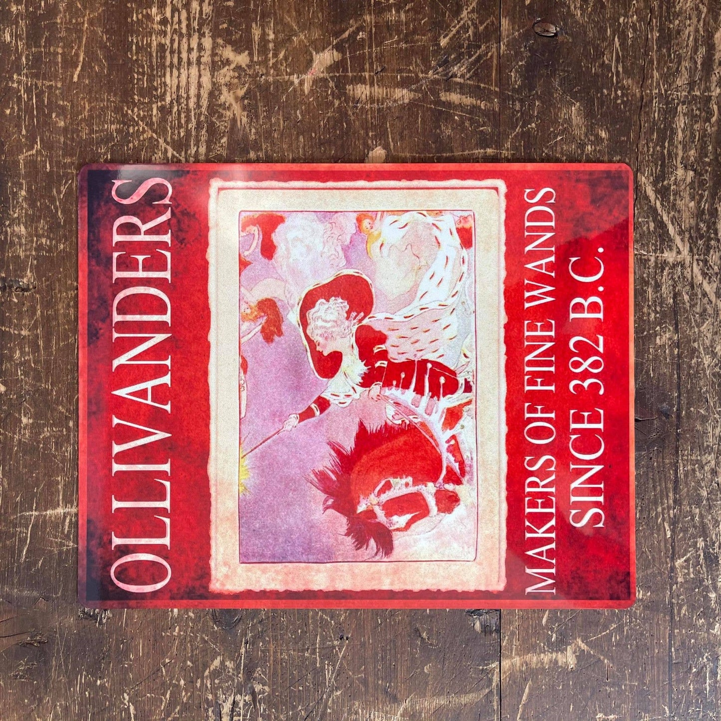 Ollivanders Fine Wand Maker Harry Potter | Metal Sign