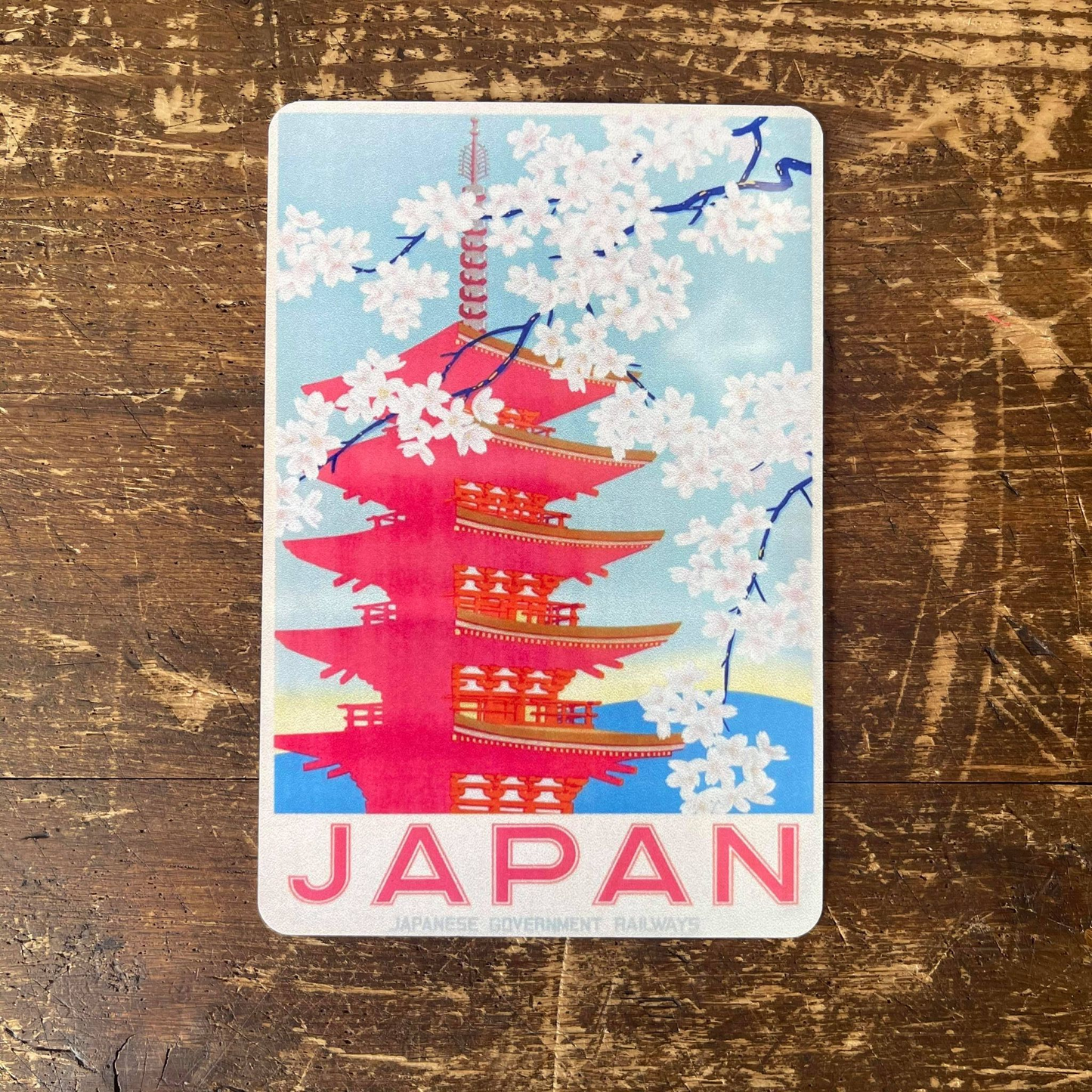 Japan Travel Wall | Metal Sign
