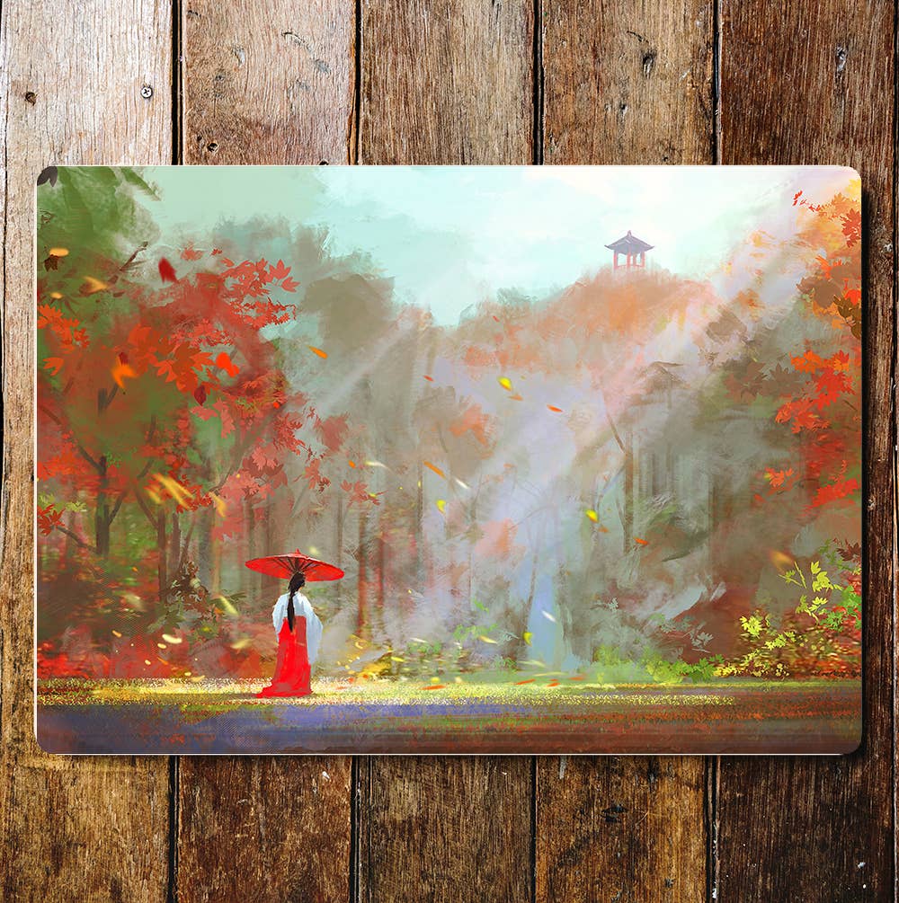 Japan Landscape Art | Metal Sign Plaque