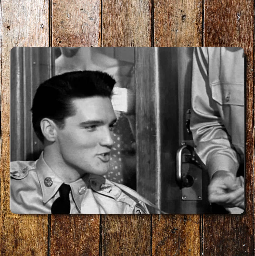 Elvis Army | Metal Wall Sign