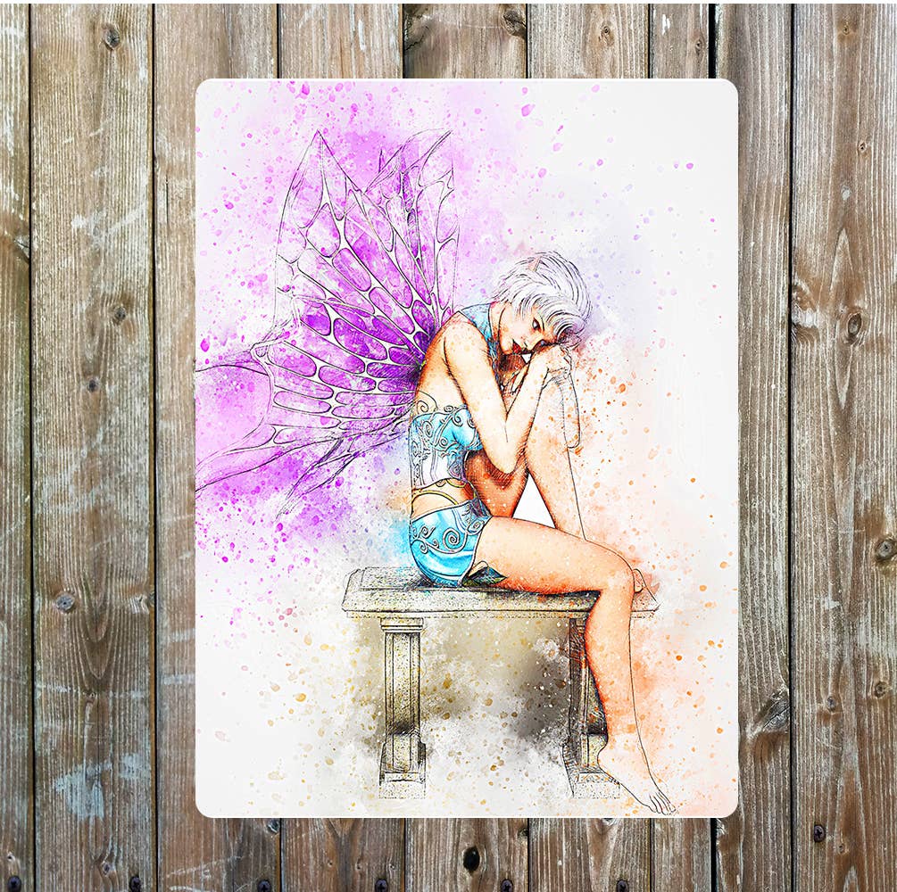 Fairy art | Metal Sign Plaque