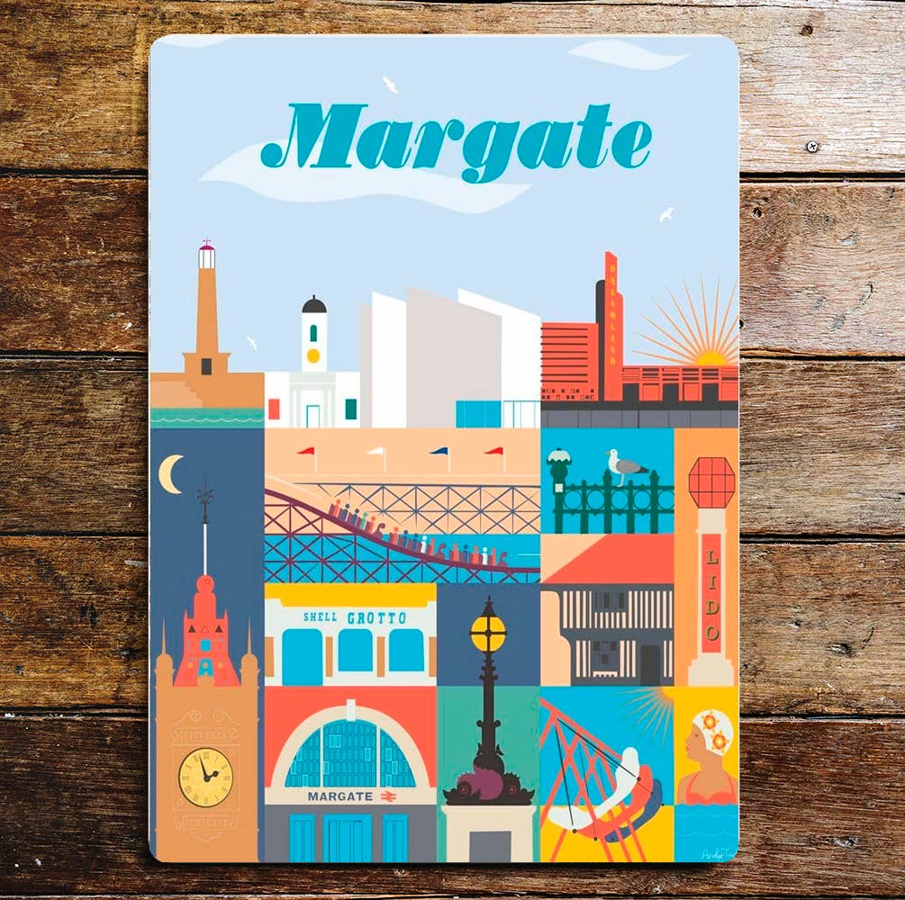 Margate | Metal Sign