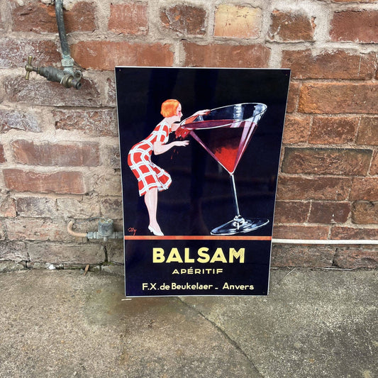 Balsam Aperitif Drink bottle | Metal Sign Plaque