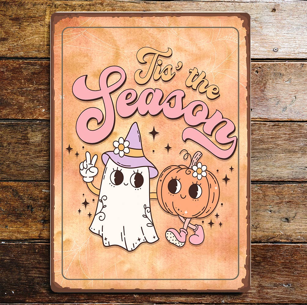 Halloween Season Fun Art | Metal Sign Plaque