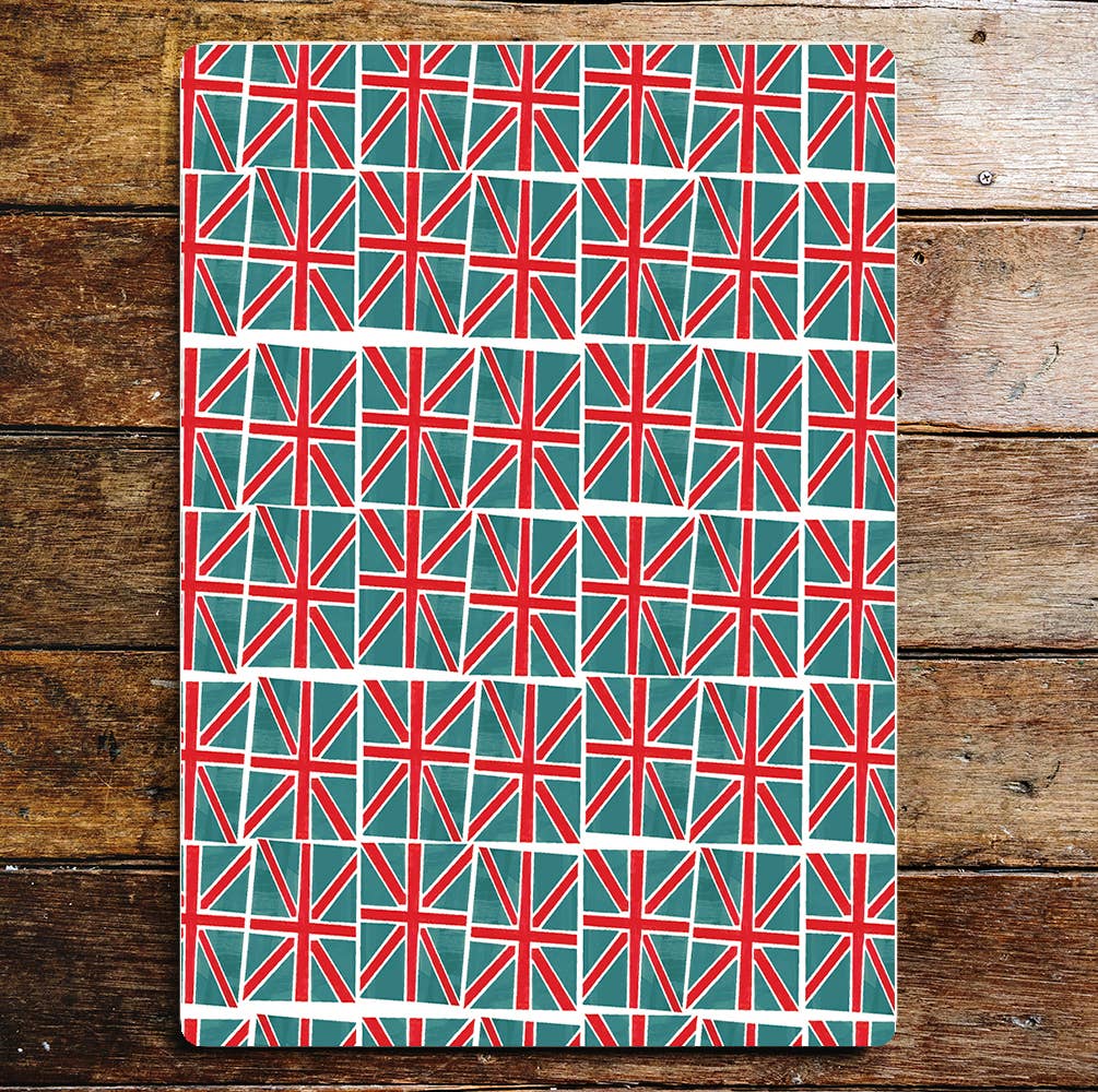 London Royal coronation flag art | Metal Sign Plaque