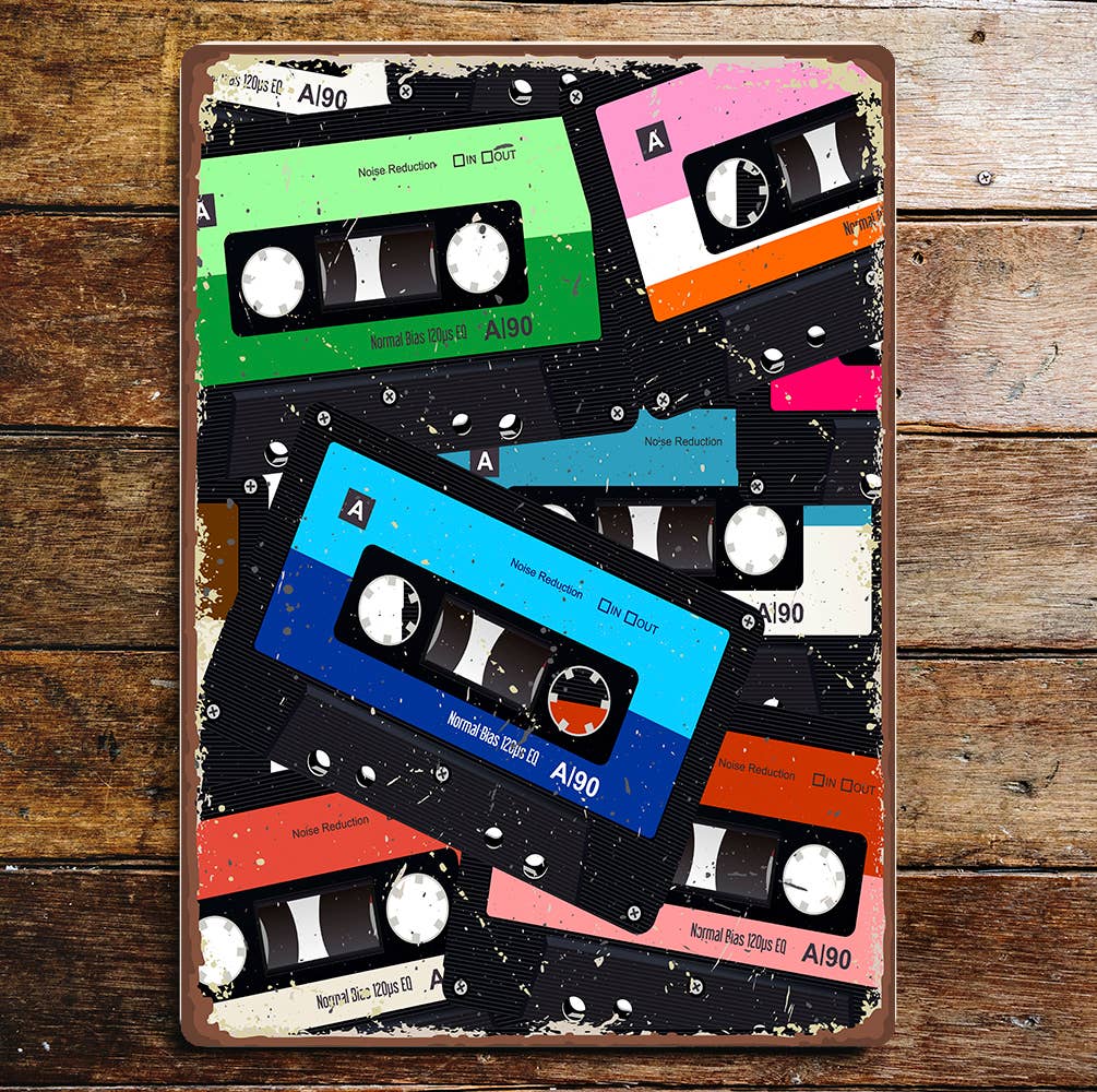 Cassettes Sign