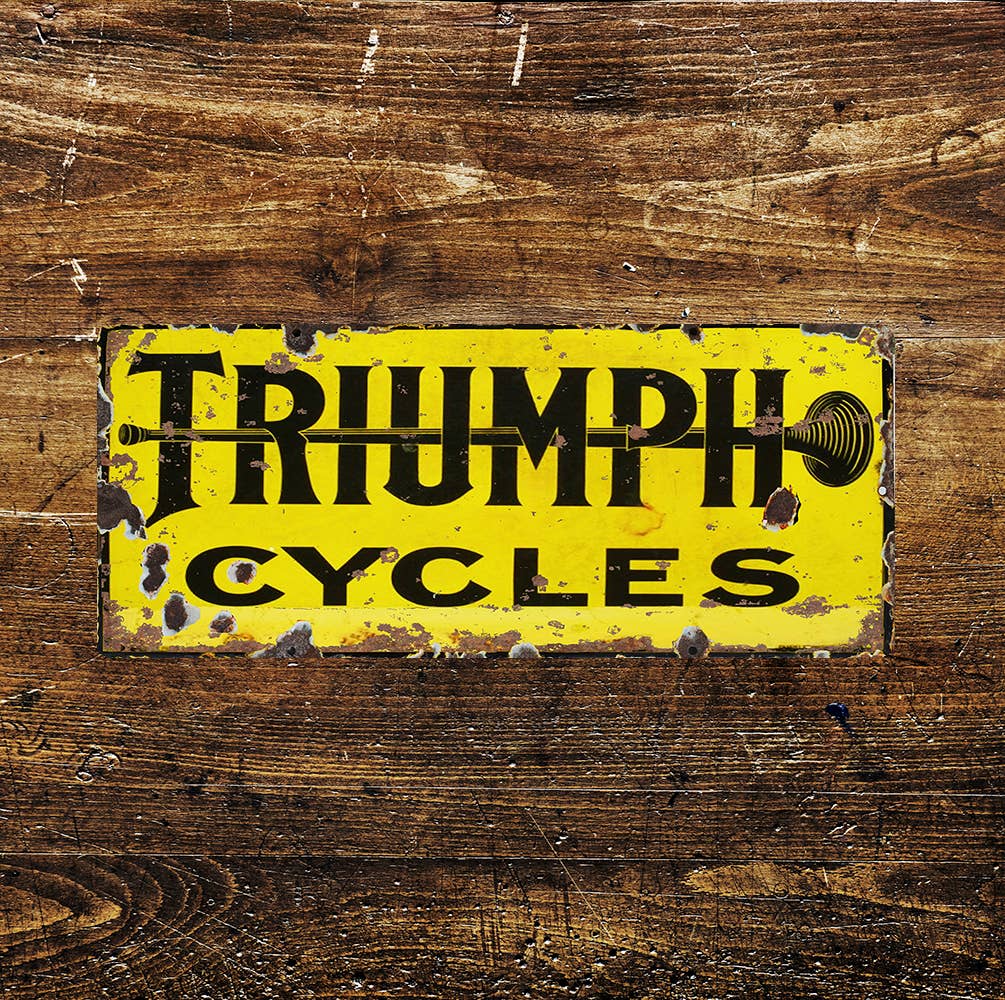Vintage Cycles Notice | Metal Sign