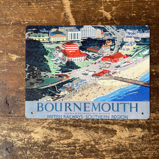 Bournemouth British Railways | Metal Sign