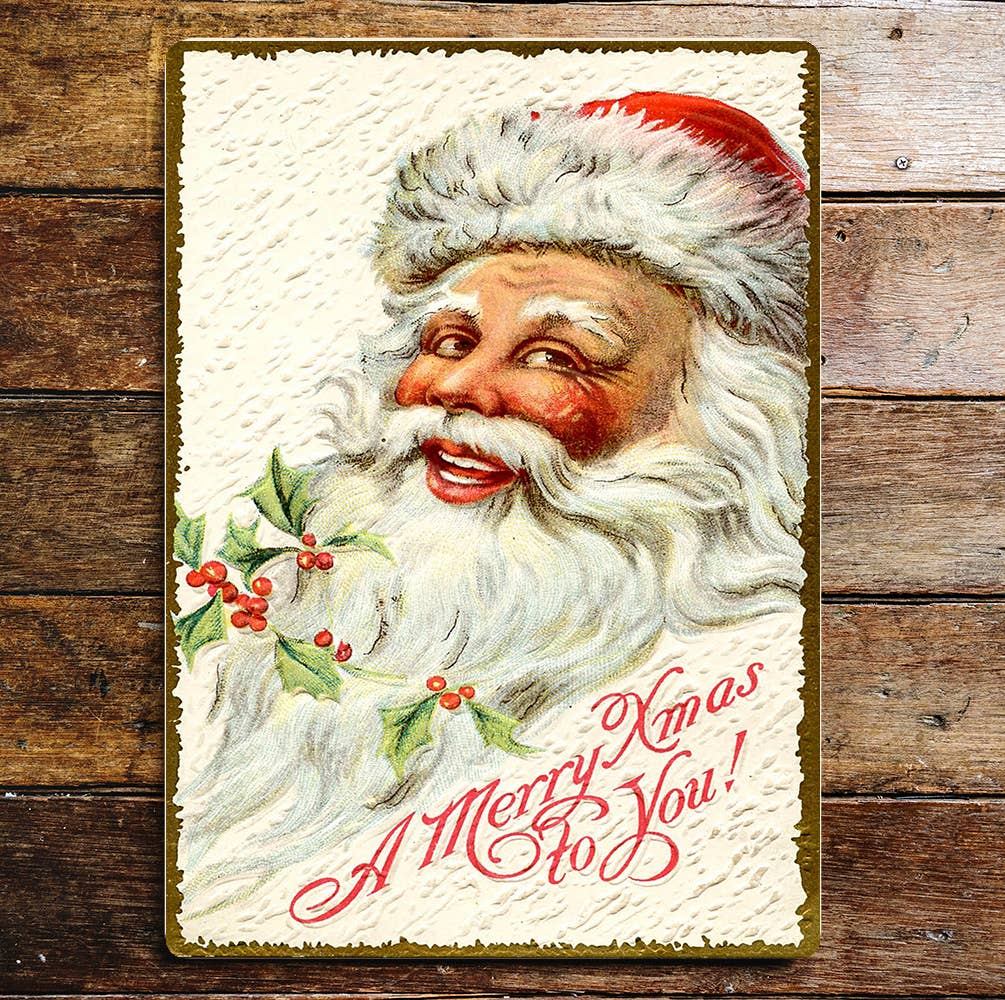 Merry Christmas To You | Metal Wall Sign